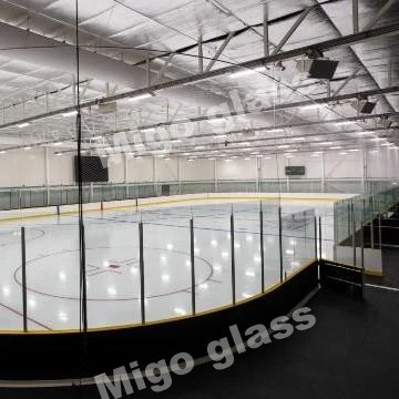 Hockey Rink Glass Wall